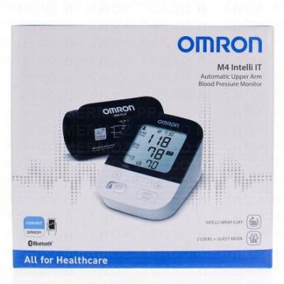 Tensiom&egrave;tre automatique au bras Omron M4 Intelli IT Noir et Blanc