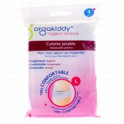 ORGAKIDDY Culotte maternit&eacute; jetable Taille L 46-48