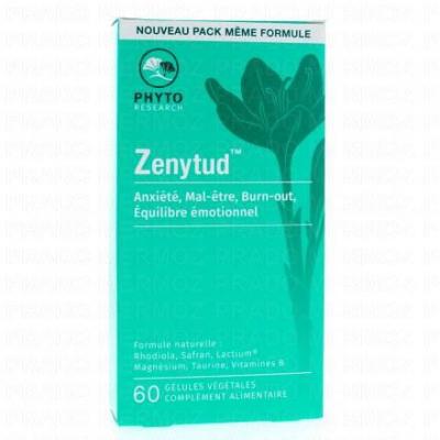 Phytoresearch Zenytud 60 Gel - Bo&icirc;te 60 g&eacute;lules