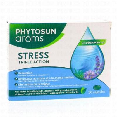 PHYTOSUN Ar&ocirc;ms Stress Triple Action 30 capsules