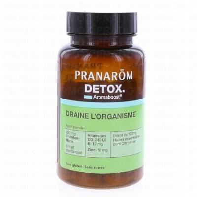 Pranar&ocirc;m Aromaboost D&eacute;tox 60 Capsules - Pot 60 capsules
