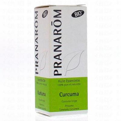 Pranar&ocirc;m - Huile Essentielle Curcuma Bio - Curcuma longa -10 ml