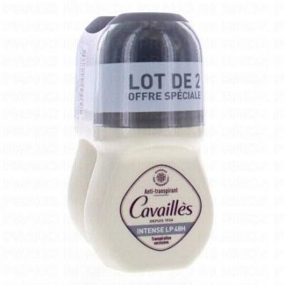 Rog&eacute; Cavaill&egrave;s Anti-Transpirant Intense-LP Roll-On Lot de 2 x 50 ml