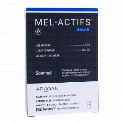 MelActifs 15 G&eacute;lules Sommeil Synactifs