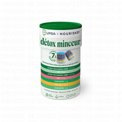 UPSA X Nourished Gummies 7 en 1 D&eacute;tox Minceur - Bo&icirc;te 30 gummies