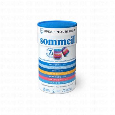 UPSA X Nourished Gummies 7 en 1 Sommeil - Bo&icirc;te 30 gummies