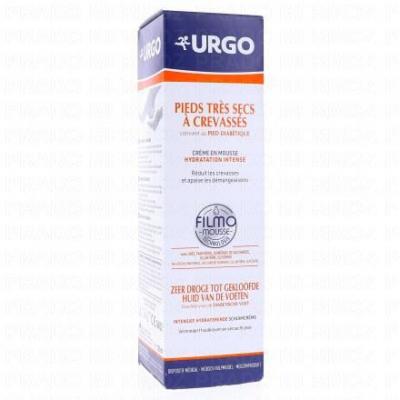 URGO Filmomousse - Cr&egrave;me en Mousse Pieds Tr&egrave;s Secs &agrave; Crevass&eacute;s 125ml
