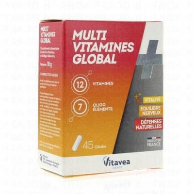Multivitamines Global 45 g&eacute;lules Nutrisante