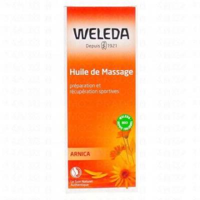 Huile De Massage &Agrave; L'arnica 100 Ml Weleda.<Br> Pr&eacute;paration Et R&eacute;cup&eacute;ration Musculaires.
