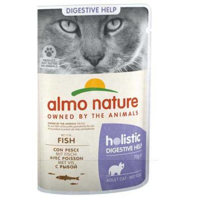 Almo Nature Holistic Digestive Help 70 g - lot % : poisson - 24 x 70 g