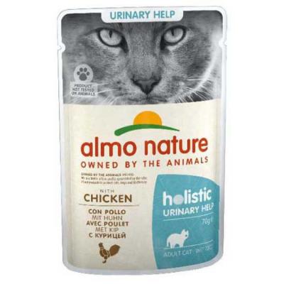 Almo Nature Holistic Urinary Help 70 g - lot % : poulet - 24 x 70 g