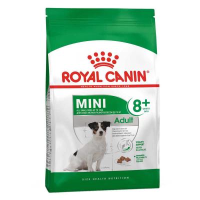 Croquette chien royalcanin mini adult 8+ 800gr