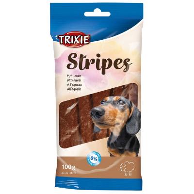 Stripes, &Agrave; L'Agneau, 10 Pcs/100 G  - Mon Animalerie