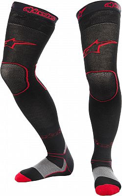 Alpinestars Long Mx Socks Rouge,Noir EU 42 1/2-47 1/2 Homme
