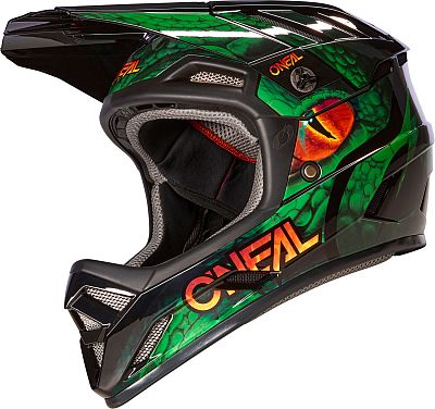Casque v&eacute;lo int&eacute;gral O'Neal Backflip Viper V.23 noir/vert- 2XL