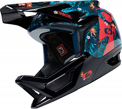 Oneal Transition Rio V.23 Downhill Helmet Bleu,Noir S