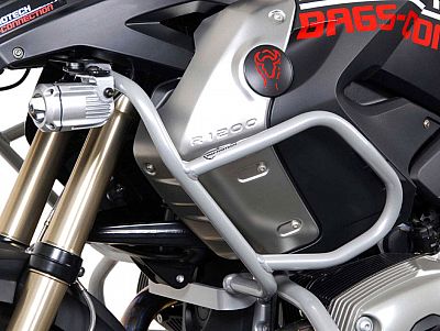 Barres de protection lat&eacute;rale sup&eacute;rieure SW-MOTECH gris BMW R 1200 G