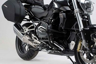 Barres de protection lat&eacute;rale SW-MOTECH noir BMW R1200R / R1200RS 15-