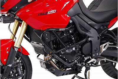Barres de protection lat&eacute;rale SW-MOTECH noir Triumph Tiger 1050 06-11