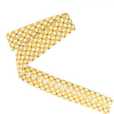 Crafty Cotton Biais de Couture 3 m x 20 mm - Croix Jaunes