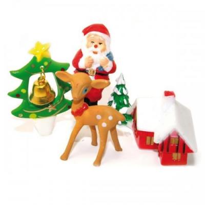ScrapCooking&reg; - Sujets de d&eacute;coration pour g&acirc;teaux - No&euml;l
