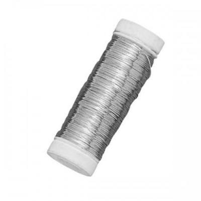 Fil Argent D 0,3mm - Bobine De 50m