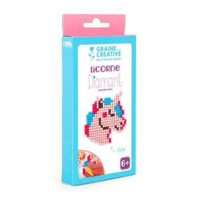 Kit mosa&iuml;que Licorne - Graine Cr&eacute;ative - couleur variant