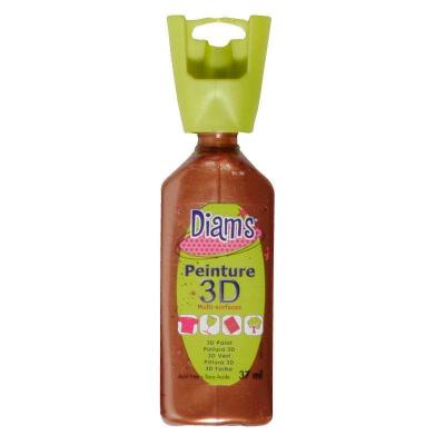 Peinture 3D multisurface 37 ml - cuivre nacr