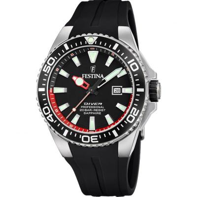 Festina Mod&egrave;le analogique Cab.ACE.COR.ESF. Noir Marque F20664/3