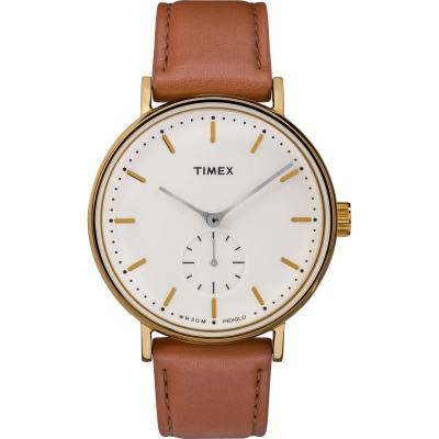 Timex Homme Analogique Quartz Montre avec Bracelet en Cuir TW2R37900