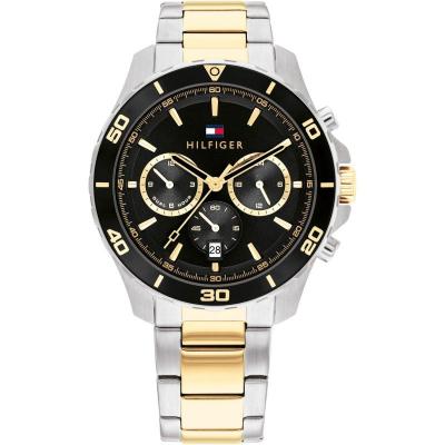 Montre Homme Tommy Hilfiger Jordan 1792095 - Bracelet Acier Dor&eacute;