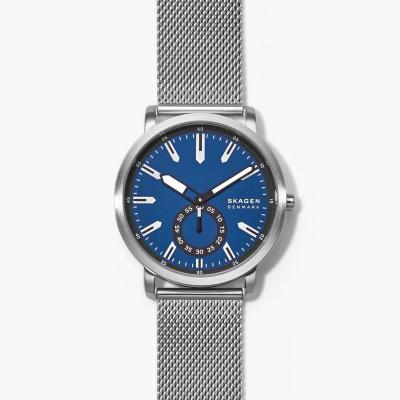Skagen Montre &agrave; Trois Aiguilles Colden pour Homme, Acier Inoxydable Argent&eacute;, SKW6610