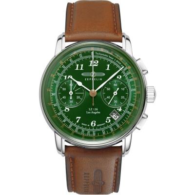 Montre Los angeles Vert Z-7614-4 Gris Zeppelin
