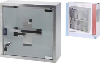 Armoire &agrave; pharmacie inox - 30x30x12 cm