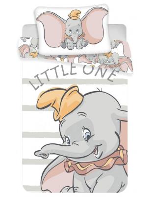 Dumbo disney - parure de lit b&eacute;b&eacute; - housse de couette coton