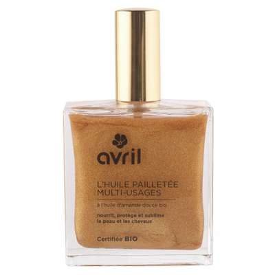 Avril - Huile paillet&eacute;e multi-usages 100ml