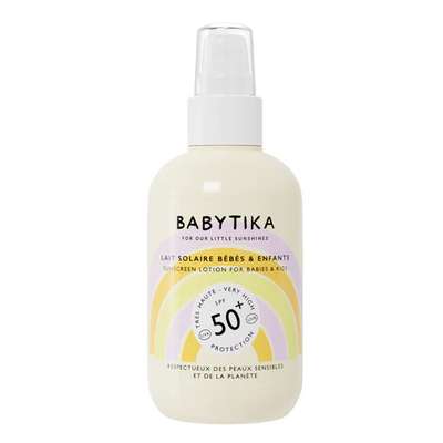 Lait Solaire SPF50+ b&eacute;b&eacute;, Babytika (50 ml)