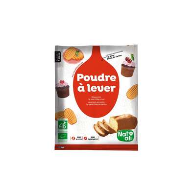 Poudre &agrave; lever bio 50 g Nat-ali