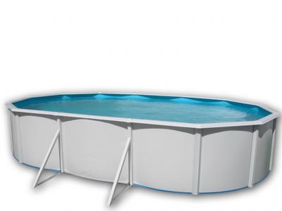 Piscine hors sol OVALE 640 x 366 cm x 120 cm H + filtre &agrave; sable de 4.5 m3/h