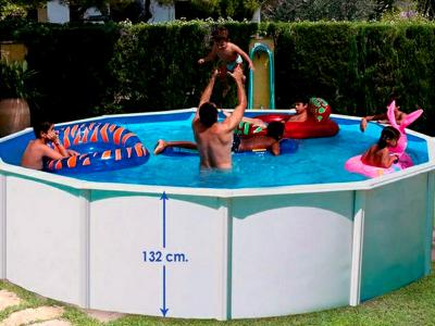 Piscine hors sol RONDE 460cm x 132 cm H Magnum Compacta
