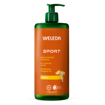 Weleda Sport Gel Douche Arnica 750 ML - Flacon-Pompe 750 ml