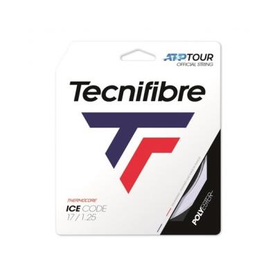 Tecnifibre Cordage de Tennis-Ice Code 1.25 Adulte Unisexe, Blanc, Unique