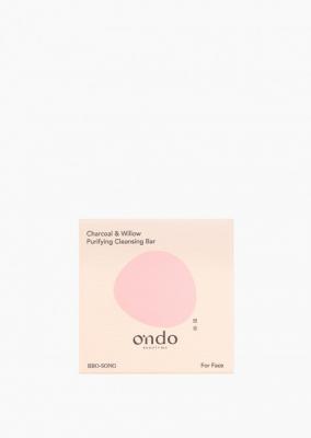 Ondo Beauty Charcoal & Willow Purifying Cleansing Bar 70g