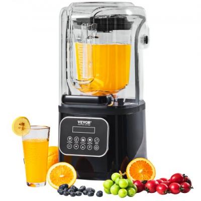VEVOR Mixeur Professionnel M&eacute;langeur pour Smoothies de Comptoir Capacit&eacute; 2 L