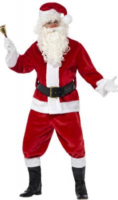 D&eacute;guisement P&egrave;re No&euml;l luxe adulte taille unique