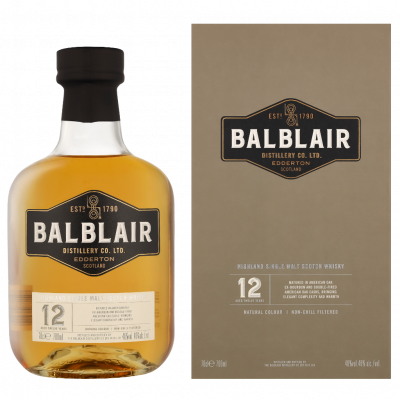 Balblair 12 Years 70cl Whisky + Coffret cadeau 