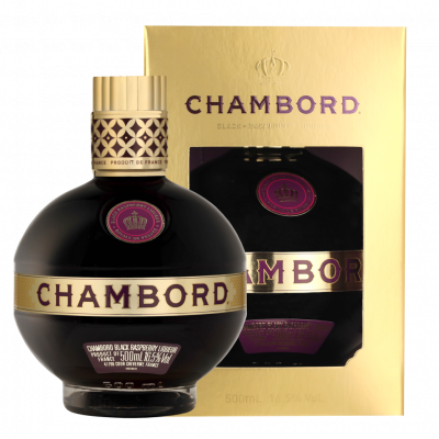 Chambord Liqueur Royale de France 50cl Liqueur + Coffret cadeau 