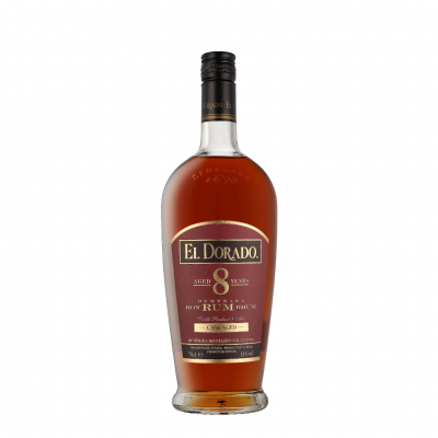 El Dorado 8 Years Dark Rum 70cl Rhum 