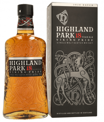 Highland Park 18 Years Viking Pride 70cl Whisky + Coffret cadeau