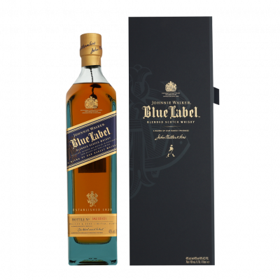 Johnnie Walker Blue Label Whisky Blend 40% 70cl sous &eacute;tui